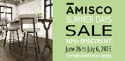 10% on AMISCO Kitchen stools & barstools / Tabourets de cuisine