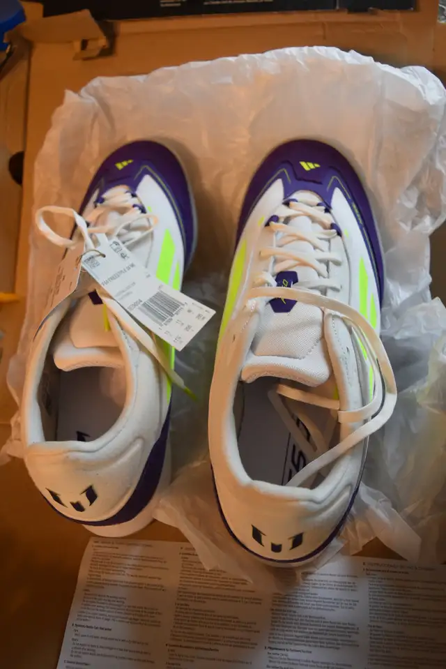 Brand New Adidas Messi Soccer Shoes 12 1/2 and 11 1/2