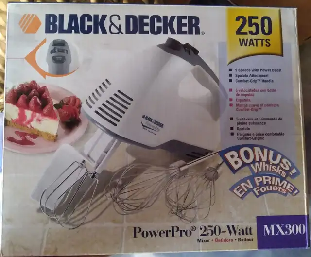 Black & Decker PowerPro 250-Watt Mixer