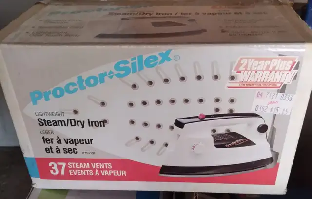 Proctor-Silex Steam/Dry Iron
