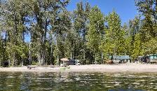 MABEL LAKE WATERFRONT ACREAGE! 200ft of SANDY BEACH! - Photo 2