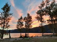 MABEL LAKE WATERFRONT ACREAGE! 200ft of SANDY BEACH! - Photo 5