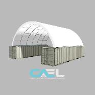 New CAEL Single / Double Truss Shelters / Container Shelters Cer - Photo 3