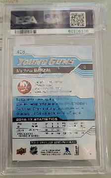 UpperDeck Young Guns 2016-17 Mathew Barzal (30109897) - Photo 2