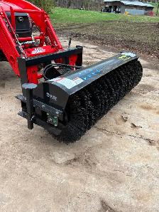 Sweeper / Rotary Broom for Mini Skid Steer  - NEW