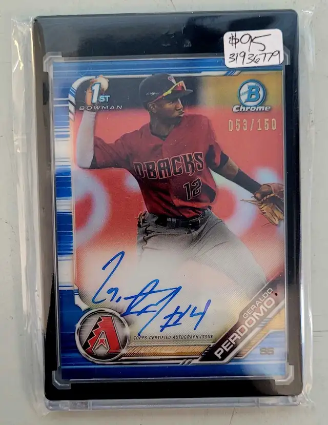 Topps Bowman Chrome Prospects Geraldo Perdomo (31936779)