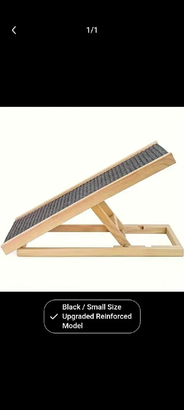 New dog ramp