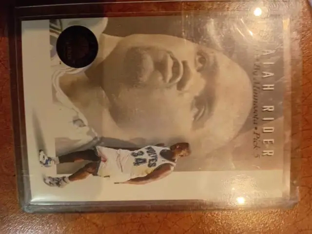 1994 SkyBox Isaiah Rider NBA Draft Pick Card