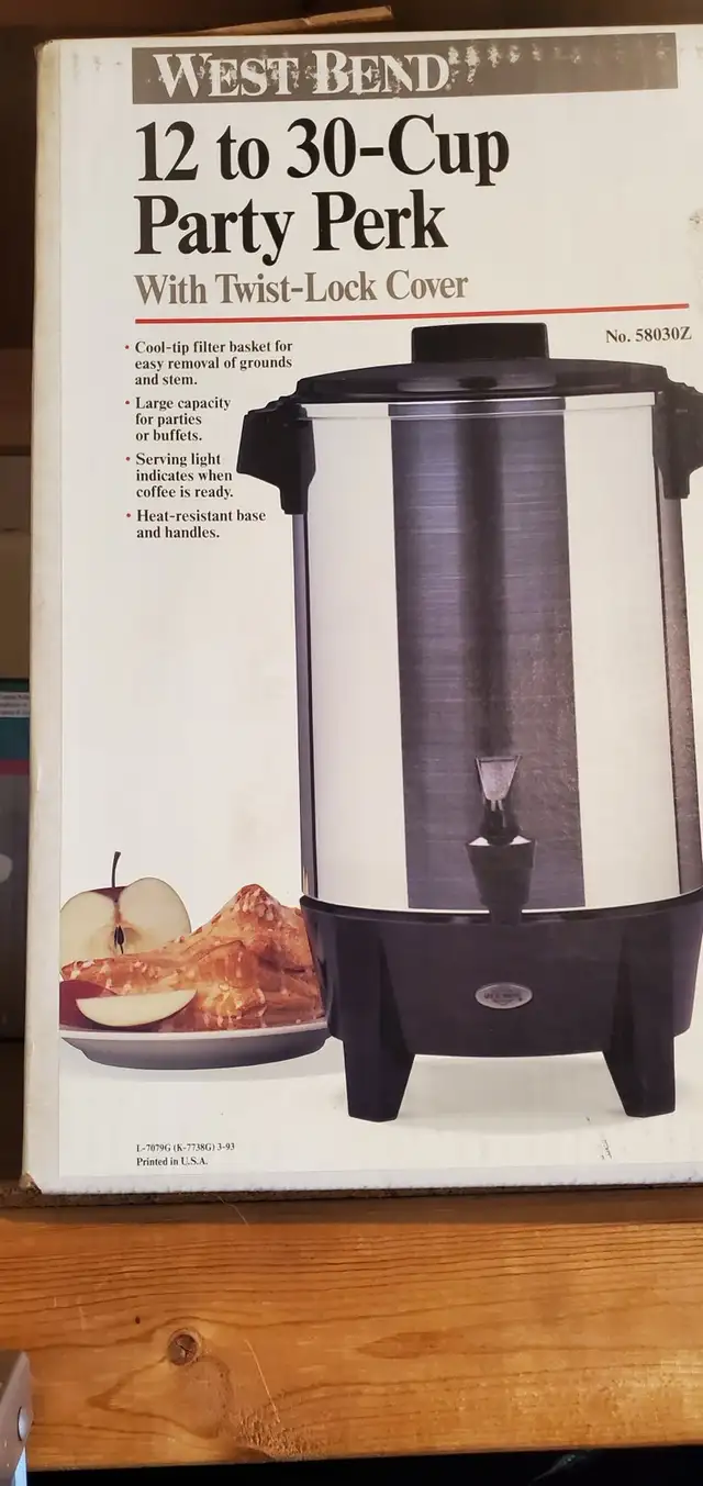 30 cup coffee perk