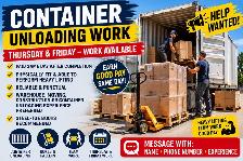 Container Unloading Work