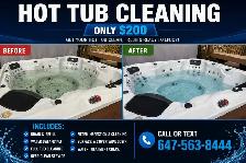 hot tub deap cleaning services