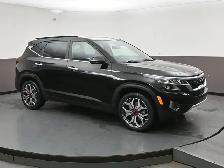 2022 Kia Seltos SX Leather, Sunroof, Apple/Android, One Owner, F