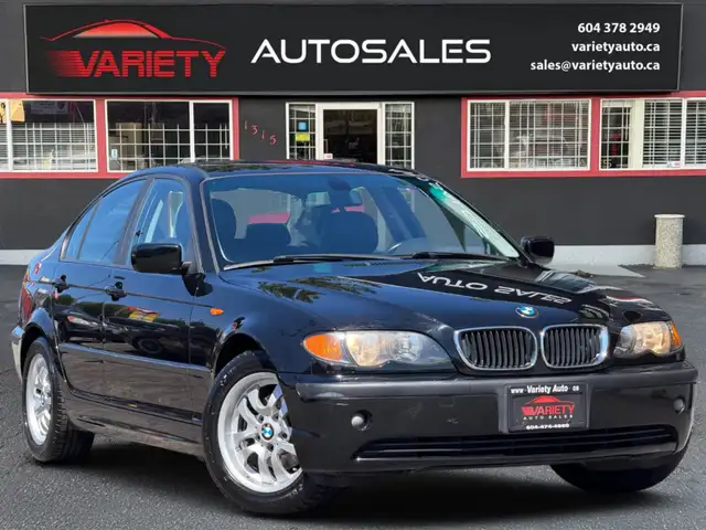 2004 BMW 3-Series 4dr Sdn RWD 320i, Only 100,000 KM, FREE 5000 K
