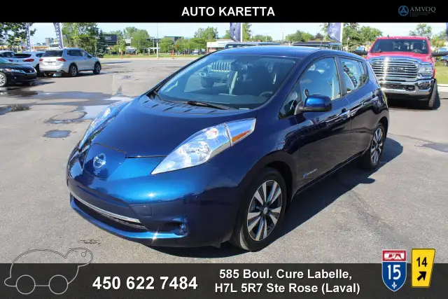 2016 Nissan LEAF SV navigation camera mags pneus ete & hiver