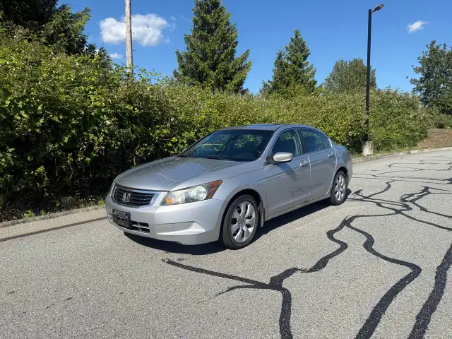 2008 HONDA ACCORD EX-L AUTOMATIC A/C LEATHER MOONROOF LOCAL BC