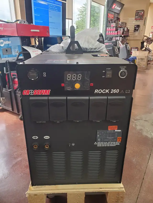 DC Engine Driven Welder - 260 Amp - Crossfire Rock 260