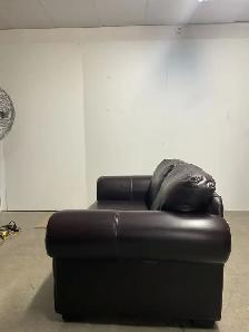 Causeuse en cuir Brun Marron $295.00 Sofa Brun Marron $395.00 - Photo 7