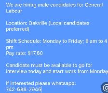 general labour