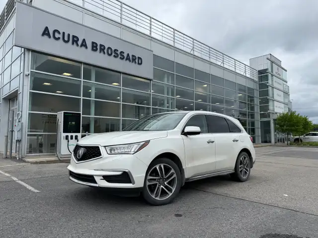 2018 Acura MDX Navi Cuir noir Toit ouvrant Volant chauffant Hitc