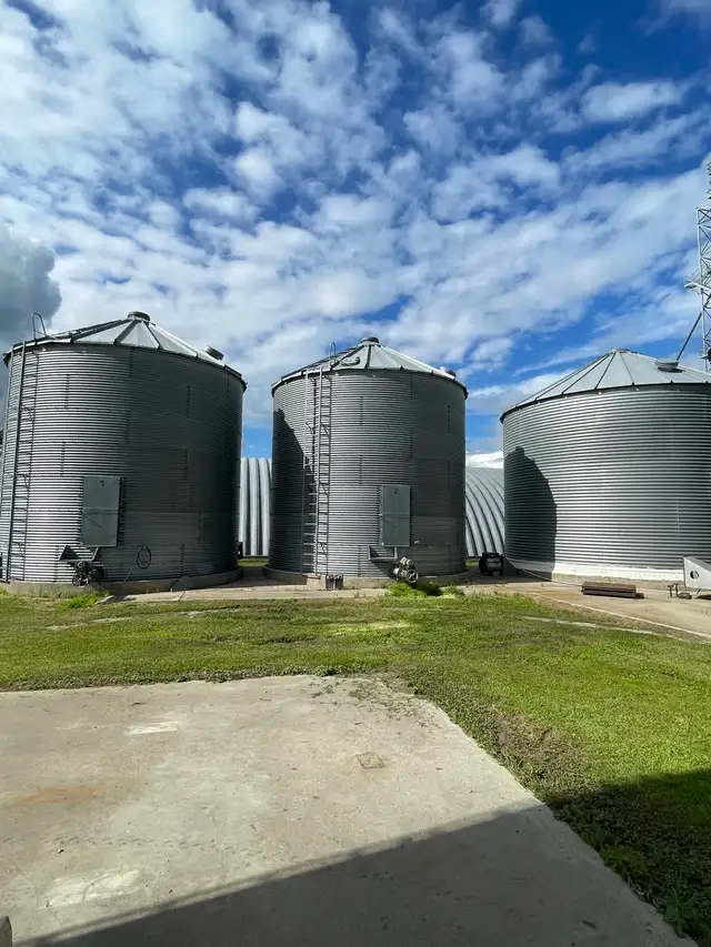 Brock grain bins