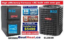 Goodman Midea Kepler 16 SEER air Conditioner with installation - Photo 8