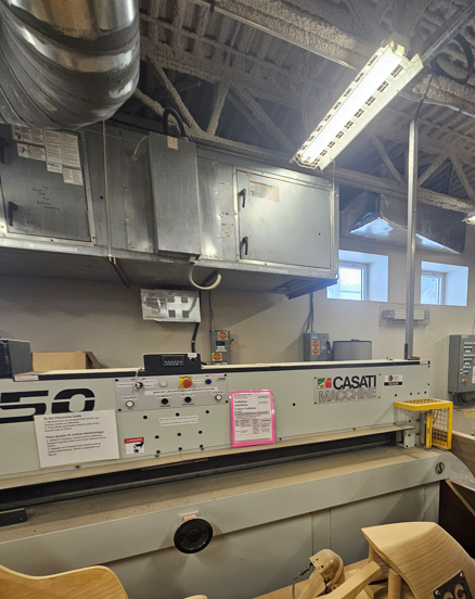 Machine de découpe de placage / CASATI veneer guillotine cutter