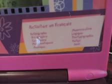 Barbie vintage Laptop 60 activités bilingue jouet d'apprentissag - Photo 5