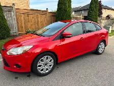 2014 Ford Focus – Vibrant Red – Certified/Safety Included