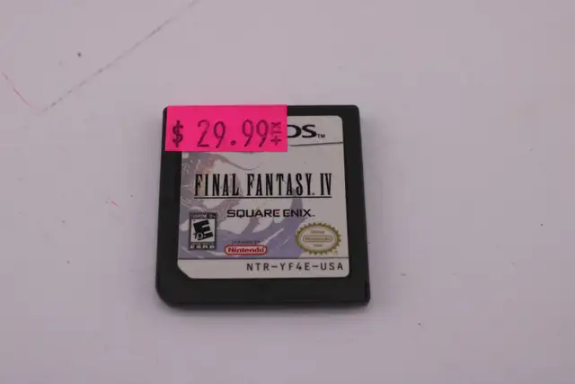 final fantasy IV Nintendo DS
