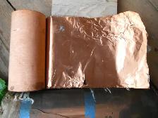 Copper foil paper sheet