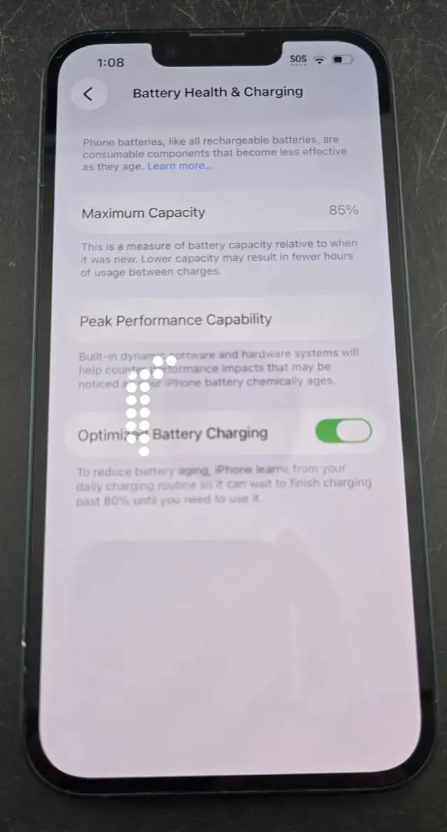 iPhone 14 128GB (BL:85%)