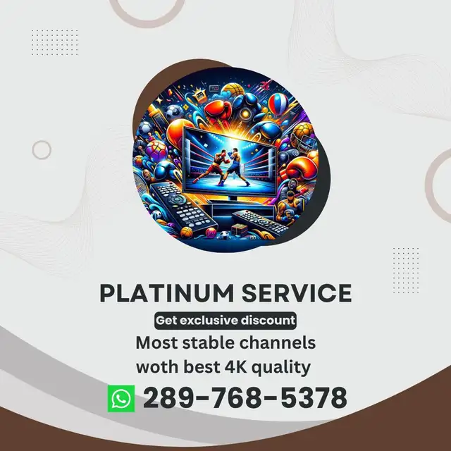 Exclusive TV Deal with High quality Streaming!