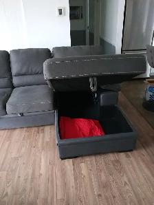Sofa, divan peux faire un lit. - Photo 2
