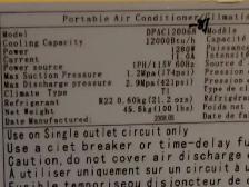 12000 BTU Danby Portable 3in1 one air conditioner - Photo 5
