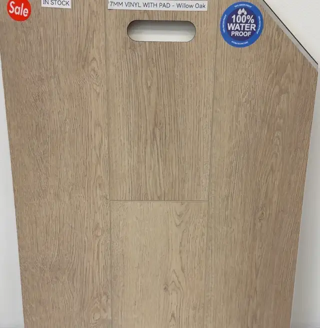 7mm Vinyl Flooring (160/sf)