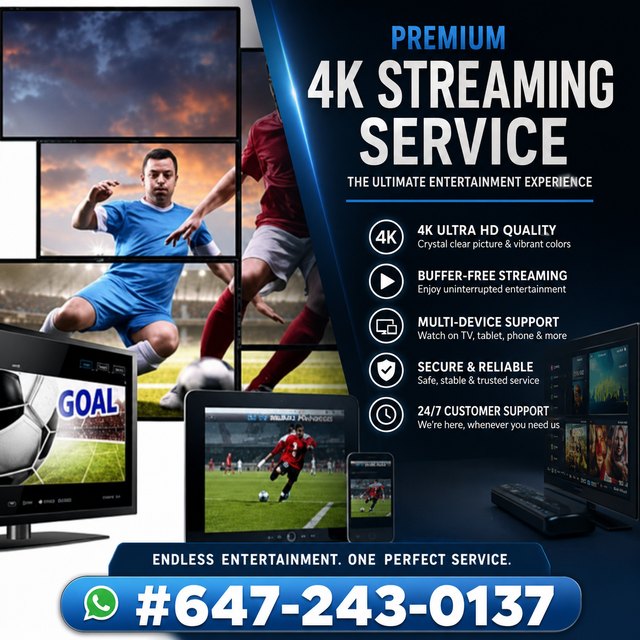 SMART tv connection - HDstreaming quality-smart & firestick tv