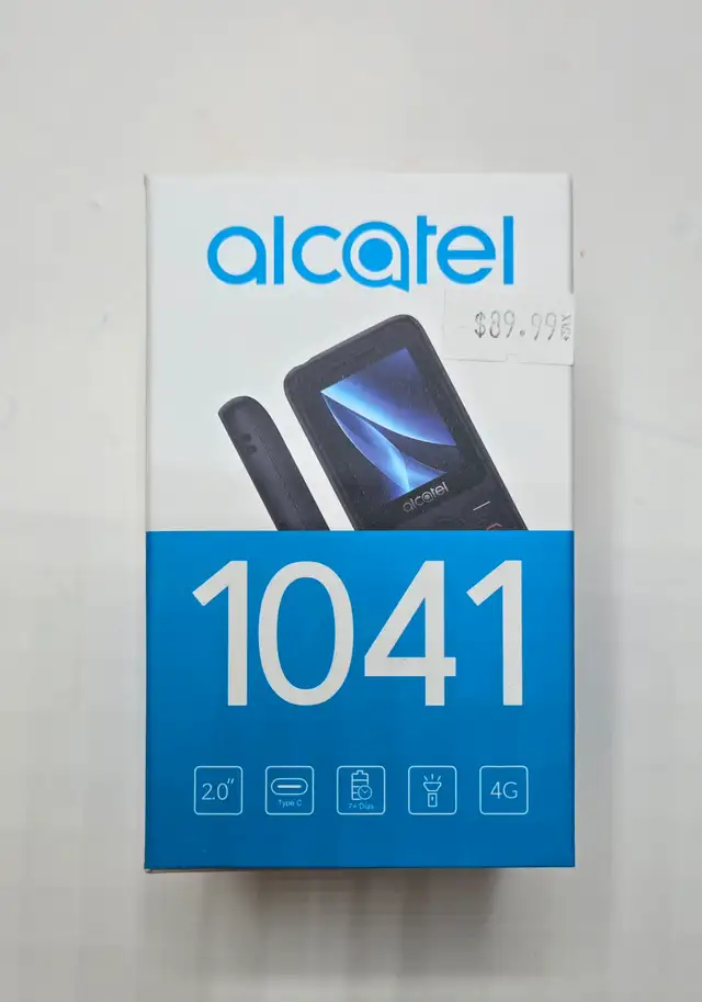 Alcatel 1041 Mobile Phone – Brand New   warranty
