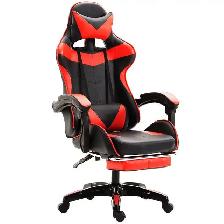 RED / BLACK BRAND NEW GAMING CHAIR WITH MASSAGE