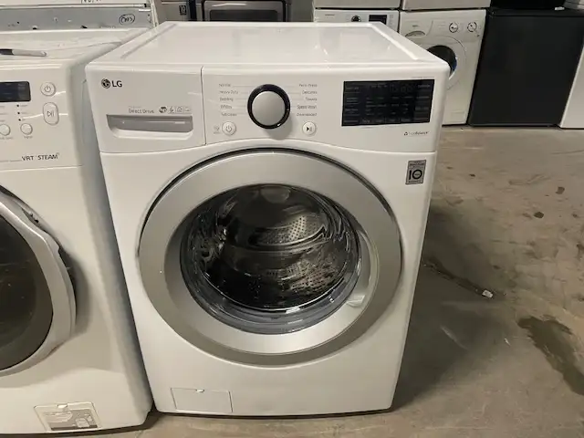 Laveuse seule frontale blanche LG (remis à neuf)