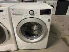 Laveuse seule frontale blanche LG (remis à neuf)