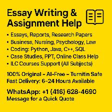 Assignment Help, Essay Help, Online Course Help (A   Grade)