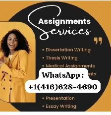 Assignment Help, Essay Help, Online Course Help (A   Grade)