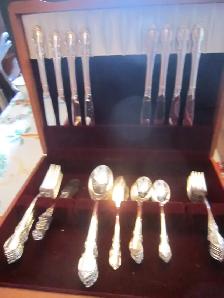 #69-112A   REFLECTION silverware set for 8 - Photo 2