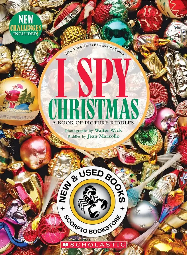 I SPY Christmas by Walter Wick & Jean Marzollo 9781338332582