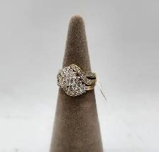 10k / 14k Gold Rings: Diamonds, Rubies, Topaz, Sapphires... - Photo 3