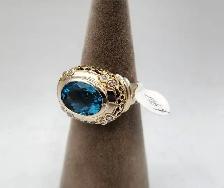 10k / 14k Gold Rings: Diamonds, Rubies, Topaz, Sapphires... - Photo 5