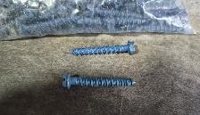 106× TAPCON-STYLE CONCRETE SCREWS – 1/4' × 1-3/4' HEX HEAD – NEW