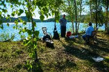 Fly-In Octagon Log Cabin on Lytle Lake, Norther - Photo 6