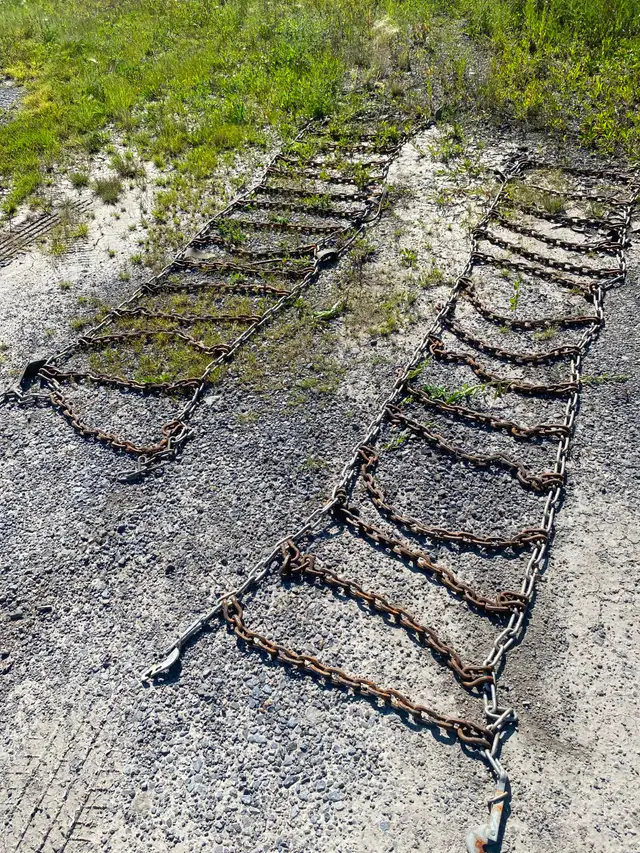chaînes de roues pour tracteur de ferme