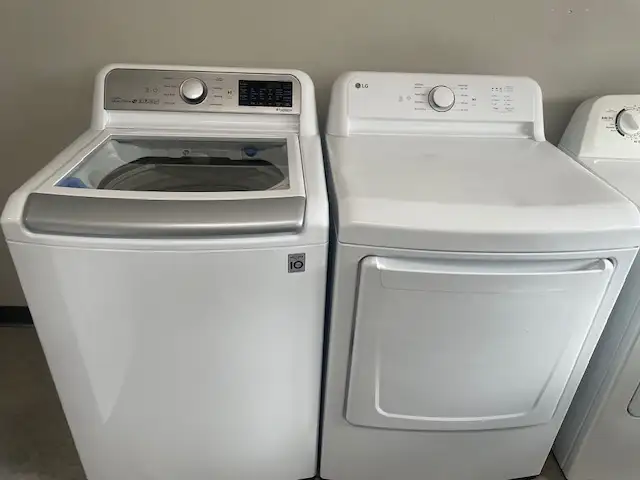 Laveuse sécheuse top load grande capacitée avec agitateur LG
